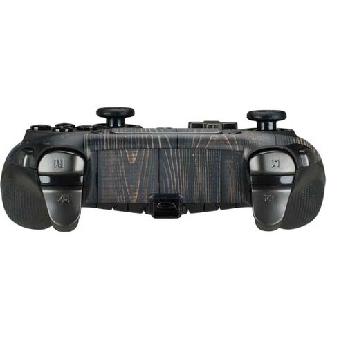 Black Painted Wood PlayStation Scuf Vantage 2 Controller Skin